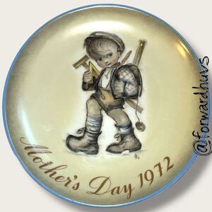 1972 Schmid “Mother’s Day” Plate – Berta Hummel – Limited Edition – No Box